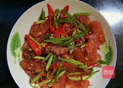 双椒腊肠的做法图解7