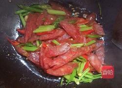 双椒腊肠的做法图解6