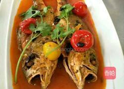 泡椒豆豉烧黄鱼的做法图解4