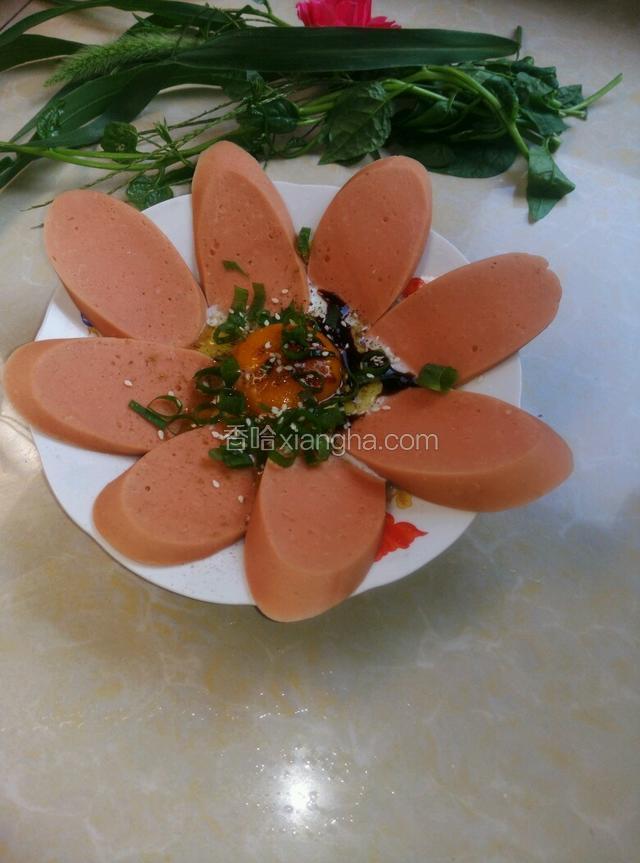 放点白芝麻。