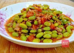 肉末炒毛豆的做法图解8