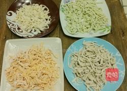 五彩手擀面的做法图解10