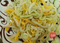 五彩手擀面的做法图解12