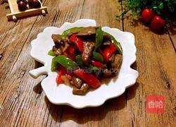 双椒炒猪肝的做法图解8