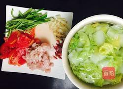 酸辣娃娃菜的做法图解1