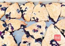 蓝莓柠檬司康(scone)的做法图解11