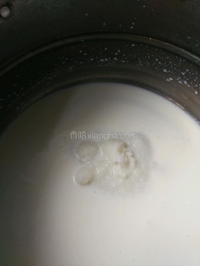 加入白糖
