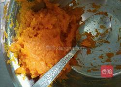 南瓜玫瑰馒头的做法图解3