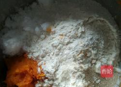 南瓜玫瑰馒头的做法图解4