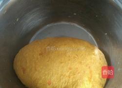 南瓜玫瑰馒头的做法图解5