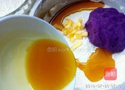 紫薯杏酱酥的做法图解4