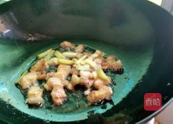 五花肉炒芥兰的做法图解6