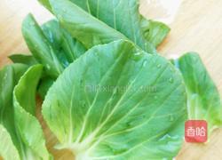 猪肝青菜粥的做法图解5