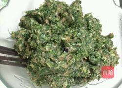 荠菜肉馄饨的做法图解1