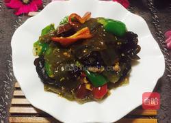 双椒炒焖子的做法图解7