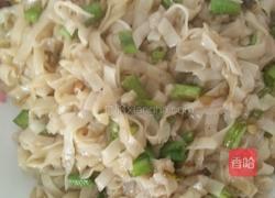 豆角炒面条的做法图解4