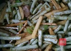 豆酱豇豆的做法图解4