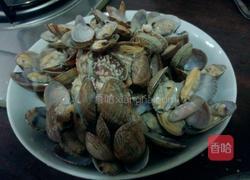 辣炒花蚬子的做法图解2