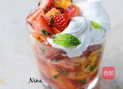 酒香水果色拉的做法图解6