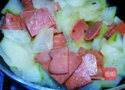 火腿炒冬瓜的做法图解5