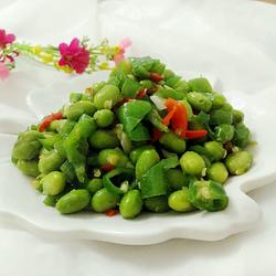 辣椒炒青豆的做法[图]