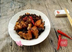 菜干烧五花肉的做法图解15