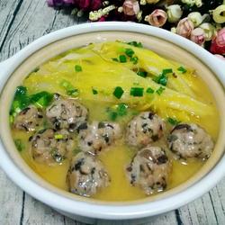 上汤丸子霸王花的做法[图]