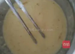 Illustration of how to make ham and cheese omelette 2