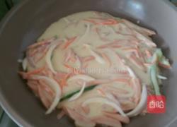 火腿芝士蛋饼的做法图解4