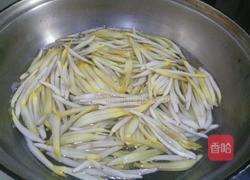 芭蕉花炒鸡丝的做法图解4