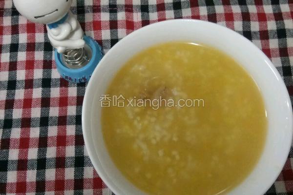 南瓜小米粥