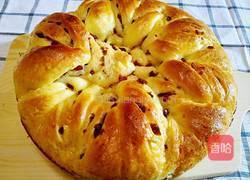 蔓越莓手撕面包的做法图解13