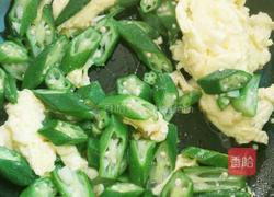 秋葵炒蛋的做法图解11