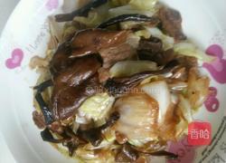白菜炒蘑菇的做法图解6