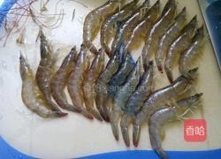 姜葱炒虾的做法图解2