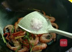 姜葱炒虾的做法图解9