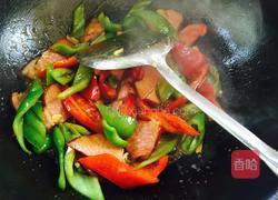 青椒炒腊肉的做法图解9