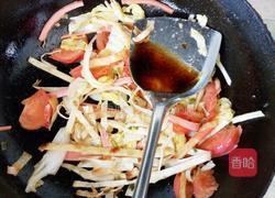 炒饼的做法图解5