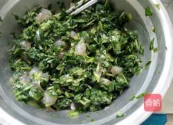 虾仁空心菜包子的做法图解6