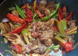 辣椒炒鸡的做法图解5