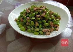 毛豆炒肉的做法图解14
