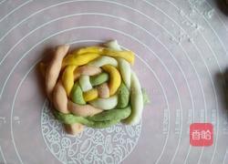 绣球馒头的做法图解4