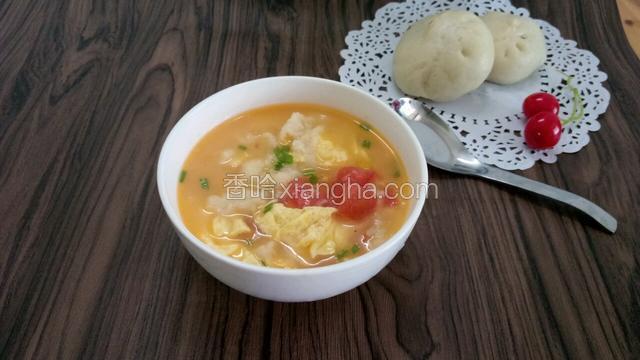 一碗美味的疙瘩汤就可以了