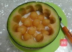 哈密瓜芋圆捞的做法图解6