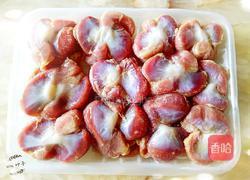 陈皮蜂蜜酱爆鸡胗的做法图解1