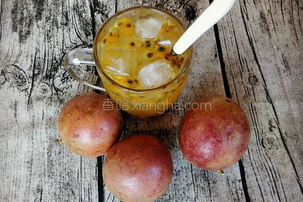 蜂蜜百香果果饮