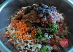 茄子馅包子的做法图解5