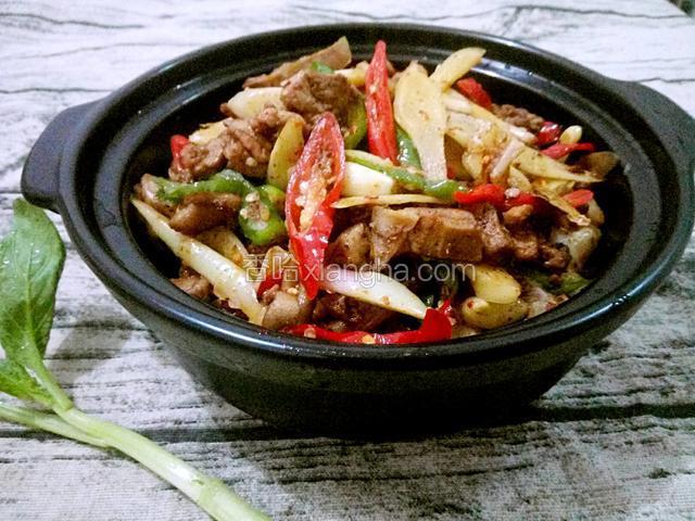 双椒仔姜鸭