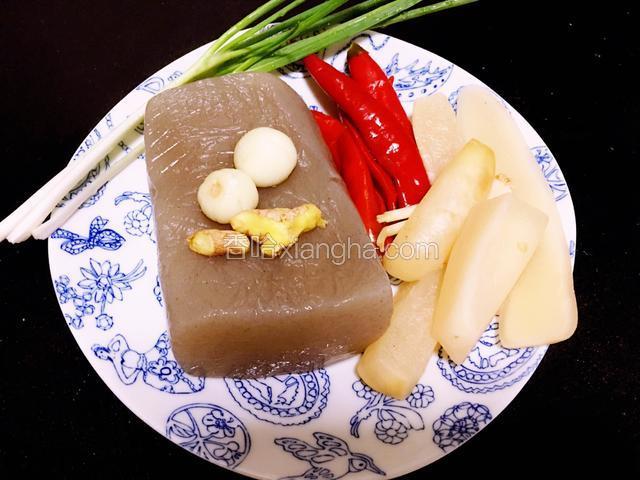 准备所需食材