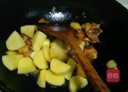 土豆炖鸡肉的做法图解4